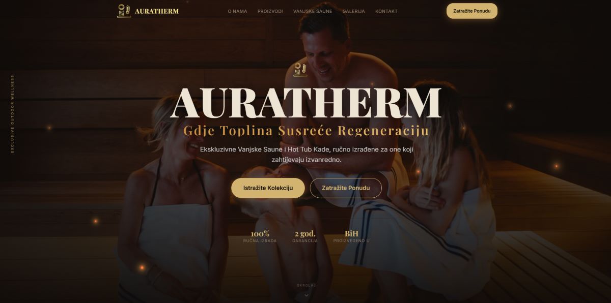 Web Build & SEO – Auratherm
