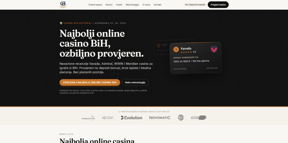 Casino BiH – Independent Casino Reviews